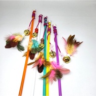 Feather Stick Toy /Pcs Animal Accessories Feather Stick