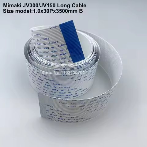 6PCS Mimaki Printer Long Date Cable 30Pin 3500mm FFC Flat Cable Line for Mimaki JV300 JV150 CJV150 C