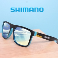 【Free gift】 SHIMANO Cycling Shades Polarized Sunglasses Fishing Camping Sun Glas Shimano Bike Glasses for Man