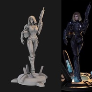 A1 Halo Women's Official Spartan 1/24Gk White Mold 1:12 Scale Figure 3D Printed Resin Model 155