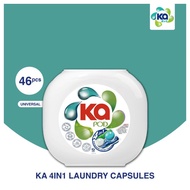Ka 4in1 Laundry Capsules 46 Pods – Universal