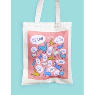 Lah-ma Singlish Tote Bag