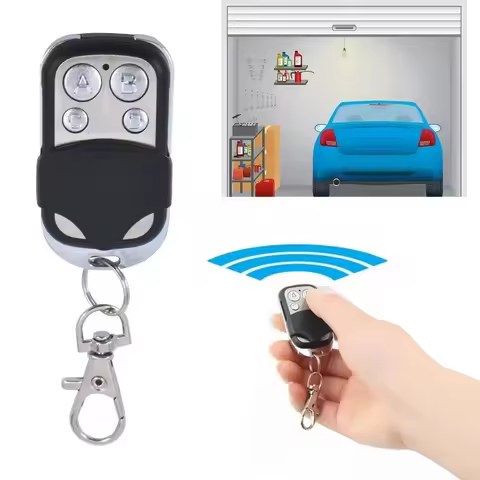 Metal Push Button Remote Control Transmitter ABCD / Lock Unlock 4Button 433MHz Universal 4 Buttons G