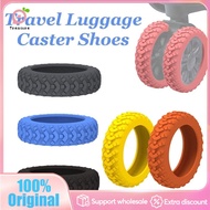 8PCS Luggage Wheels Protector Silicone Wheels Caster Shoes Travel Luggage Suitcase Reduce Noise
