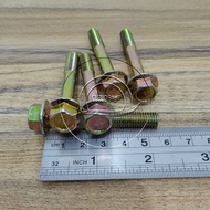 M8X55 YELLOW FLANGE CAP BOLT M8Bolt KEYX 55 12 LENGTH 55.5 CM 5.5CM 8X55 8 X 55 55MM MM