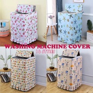 5-10kg 16 Styles TOP LOADING Washing Machine Cover Sunscreen Washer Dryer Waterproof Protector Dustproof Printed Oxford Cloth