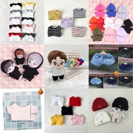 Doll Set T-Shirt Hoodie Pants Suitable For 10 Cm High Dolls. 10cm Doll Clothes 10cm Doll Bag