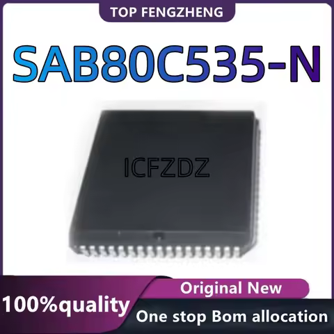 100% New Original SAB80C535-N SAB80C535 SAB 80C535-N 80C535 PLCC-68