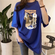 [AMYGO] 2N337 M-5XL Loose T shirt Women Plus Size Tshirt Woman Baju Perempuan Murah Muslimah Clothes