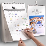 calendar 2024 planner calendar for kids 2024 Calendar High-value wall calendar Simple and creative wall calendar Metal coil wall calendar Tear-off calendar