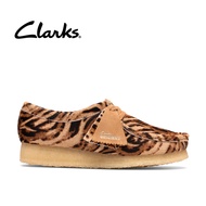 Clarks Womens Wallabee. Shoes - Tiger Print Kasut Perempuan