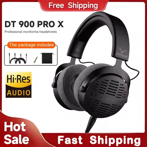 Beyerdynamic DT 900 PRO X Professional Hi Fi Audiophile Over Ear Monitoring Headphones for High Reso