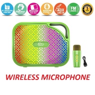 3inch SPEAKER MINI BLUETOOTH PORTABLE wireless mic rechargeble