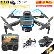 [OBSTACLE AVOIDANCE]FEO V9 GPS DRONE RC DRONE 4k 1.2KM Distance 5G WiFi live video FPV flight Return Home drone With Cam