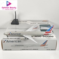 Aviation AV4215 1: 400 American Airlines B777-300ER N736AT Alloy Model