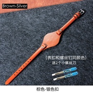 8mm Genuine Leather Watch Strap for Fossil ES3060 ES3565 ES2830 3077 3262 3060 4176 4119 Soft Women 