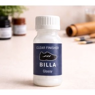 Clear. finisher/vernish paint laether paint. paint polish and polish