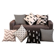 Promotion! Geometric Sofa Waist Cushion Cover Two Sides Printing Pillow Case Pillowcase Home Textiles30x50/45x45/40x40/50x50CM Cheaper Decorative Throw Pillowcase for Home