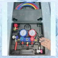PetiAis Refrigeration Compressor R134A R22 R600A Deluxe Gas Meter Fridge Manifold Gauge Refrigerator