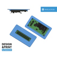 Frame cover LCD 16x2 i2C display bracket holder