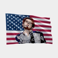 American Enhypen Flag Member/Tapestry Kpop Merch Wall Decor