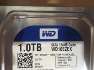 ㊣1193㊣ WD10EZEX *3   WD1002FAEX  *1 賣 機背正常 可使開機 磁軌不測 可議價