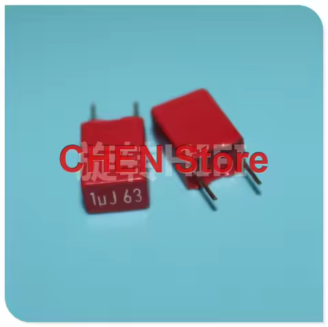 1pcs WIMA MKS2 5MM film capacitor 1uf 1.5uf 2.2uf 3.3uf 4.7uf 6.8uf 10uf 50v 63v 100v P5MM 1.0UF/63V