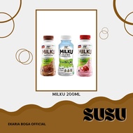 SUSU | CAIR minuman | MILKU SUSU UHT | MILKU 200ML