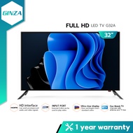 GINZA Smart TV 32 Inches LED TV Android TV Flat Screen Smart TV