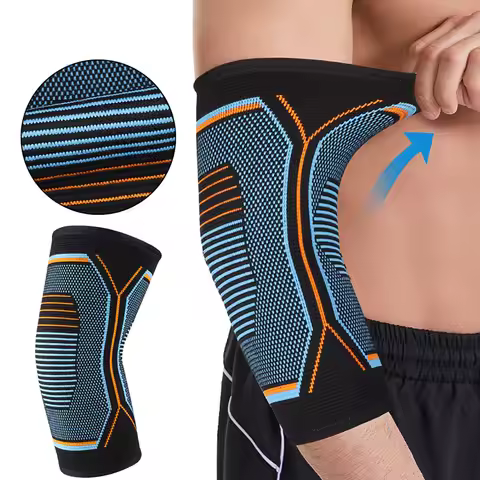 1PC Elbow Brace Compression Support Sleeve for Tendonitis, Tennis Elbow, Golf Elbow Treatment-Reduce