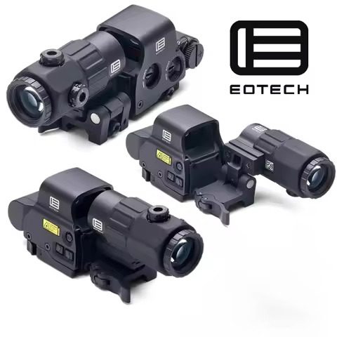 EOTECH 558+G45/G43/G33 Holographic Collimator Sight Red Dot Optic Sight Tactical Hunting 20mm Rail U