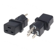 NEMA PDU Power Converter,UPS Supply Power Adapter 5-15P to IEC 320 C19 Female Connector Plug