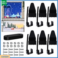 canaan|  4/6Pcs Fits Banner Sizes: Garage door banner clips 4 pcs for 7x8 ft banners 6 pcs for 7x16 