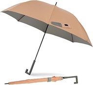 18700 Innovator Men's Parasol, Durable, Large, Pale Orange, First Class Light Blocking, 99% UV Prote