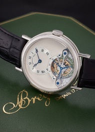 Breguet Reference 3350 Classique Tourbillon | A platinum tourbillon wristwatch, Circa 1990