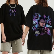 2025 Arcane Caitlyn Anime T-Shirts Unisex O-Neck Short Sleeve Shirts