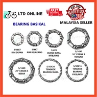 Bicycle Bearing Ball Retainer Part Headset Rim Wheel BB Crank Bearing Basikal Part Tengkok