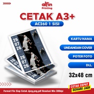 PRINT A3+ AC260 (1 FACE) POSTER/ PRINT A3+/ COVER ART CARTON 260 GSM PHOTO/