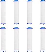 Cotton Filter for Shower Head, Pack of 8 Filter Shower Head Sediment Cartridge Filtered, 9.5 x 2 cm 