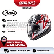 ARAI RX-7X Nakano Helmet Motor Full Face Superbike SIRIM Motorcycle Authorised Dealer