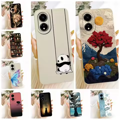 Casing For Honor X5 Plus Cover Fashion Cartoon Cute Funny Painted Silicone Case WOD-LX1 WOD-LX2 WOD-