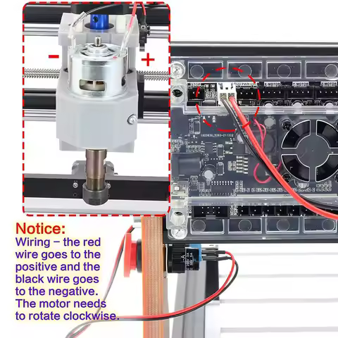 DC Motor CNC 775 Spindle Motor 100W 12-24VDC 10000RMP + ER11 Collet For DIY Mini CNC 3018 3018Pro 30