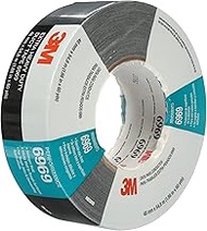 3M Extra Heavy Duty Duct Tape 6969 Black, 48 mm x 54.8 m 10.7 mil