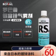 【淘淘屋】羅巴魯ROVAL銀富鋅氣霧劑Rs冷噴鋅防銹腐塗料鍍鋅修補噴漆鋅噴劑