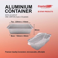Aluminium Tray 4572P 5pcs 锡纸食品容器 4572-P