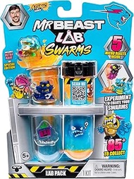 MrBeast Lab Swarms Atomic Series Lab 5 Pack, Experiment By Adding Water, Shaking The Test Tube And R