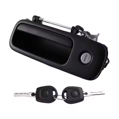 A86E-1J6827297G 1J6827565B Tailgate Rear Outer Door Handle With Lock 2 Keys For VW GOLF 4 IV Lupo Se