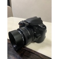 Nikon D3300 with Lens 18-55mm, Lens 50mm, Lens 70-200mm and Camera Flash Godox TT520 II
