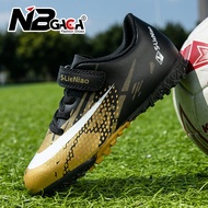 รองเท้ากีฬาฟุตบอลรองเท้าฟุตบอล NBGAGA สำหรับผู้ชายและผู้หญิงเด็กกลางแจ้งพื้นรองเท้าฟุตบอลสนามหญ้ากีฬาเทรนเนอร์รองเท้าผ้าใบสตั๊ดรองเท้าเตะฟุตบอล30-39