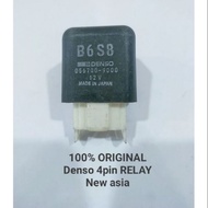 100% ORIGINAL B6S8 DENSO 056700-9000 4PIN RELAY MAZDA / MITSUBISHI FUEL PUMP RELAY 4PIN 12V 056700 9